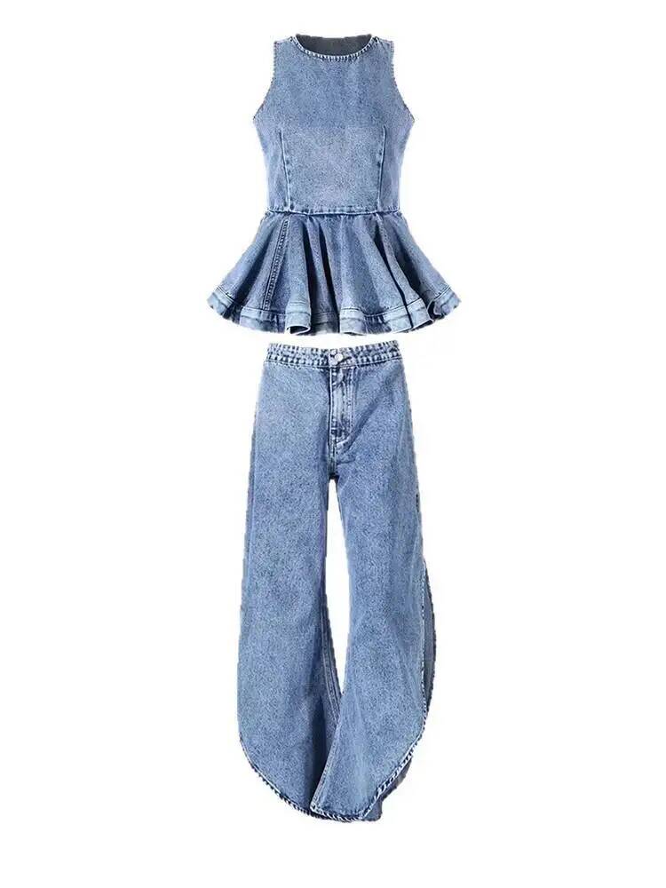 Women'S Fashion Overalls - Ensemble deux pièces tendance pour femme