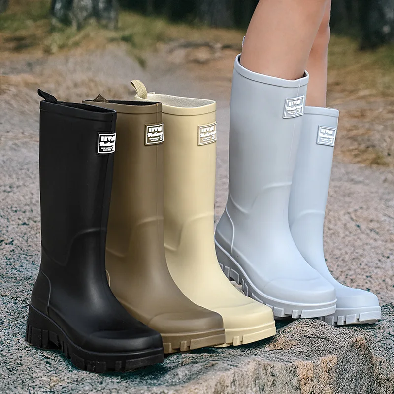 Women'S Fashion Rain Boots - Bottes de pluie à la mode