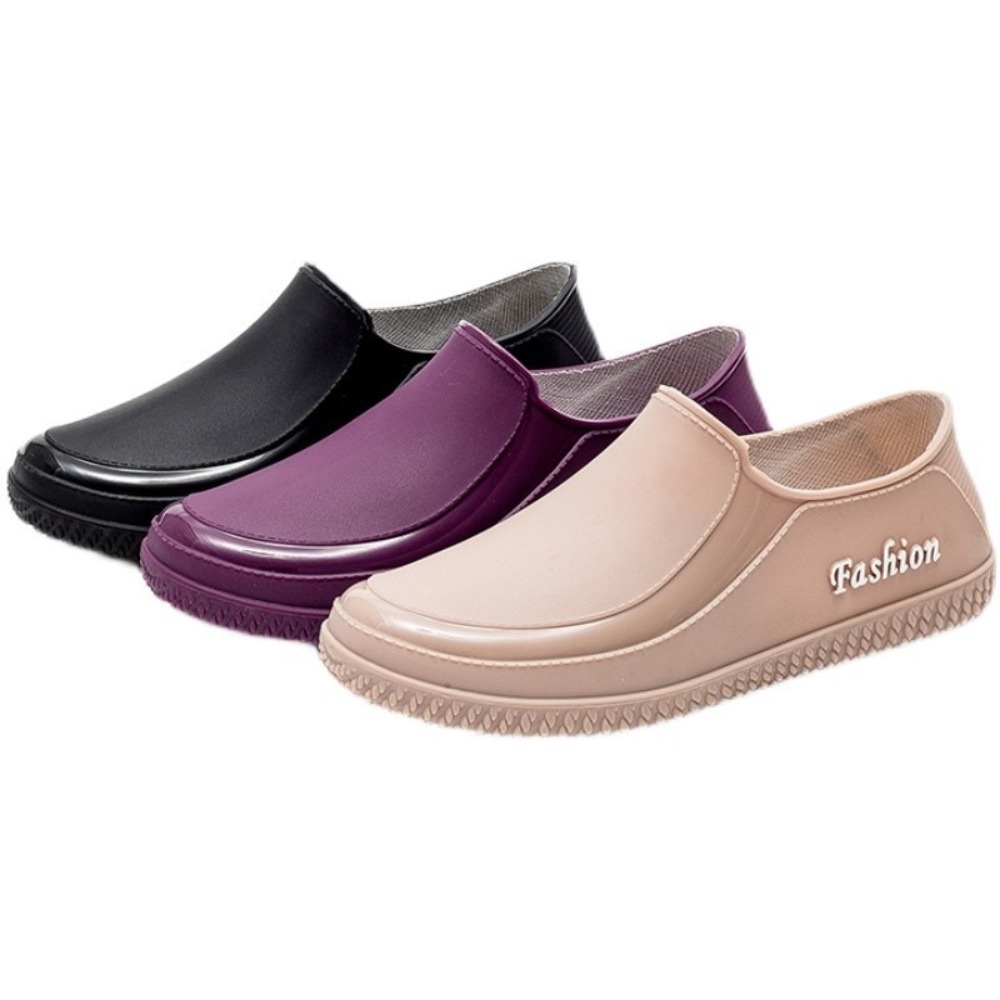 Women'S Fashion Rain Boots - Chaussures de pluie imperméables pour femmes,