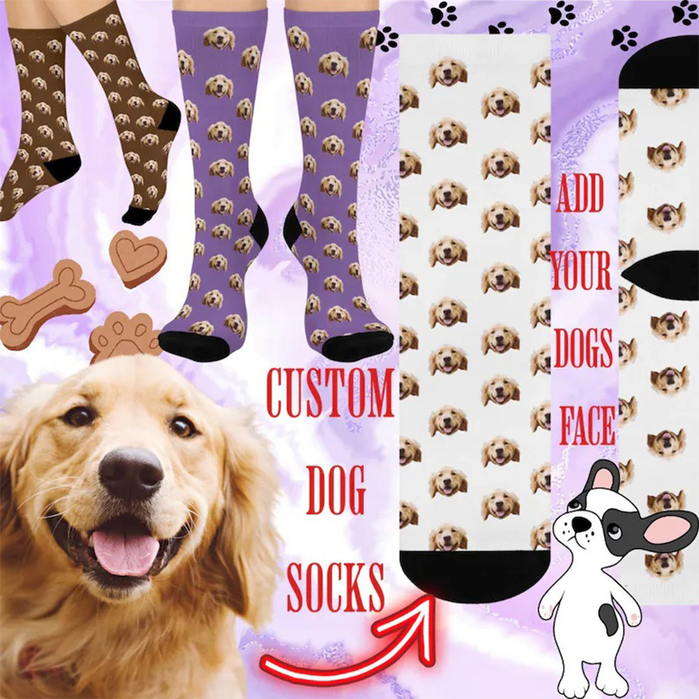 Women Fashion Logo - Personnaliser les chaussettes pour le visage,