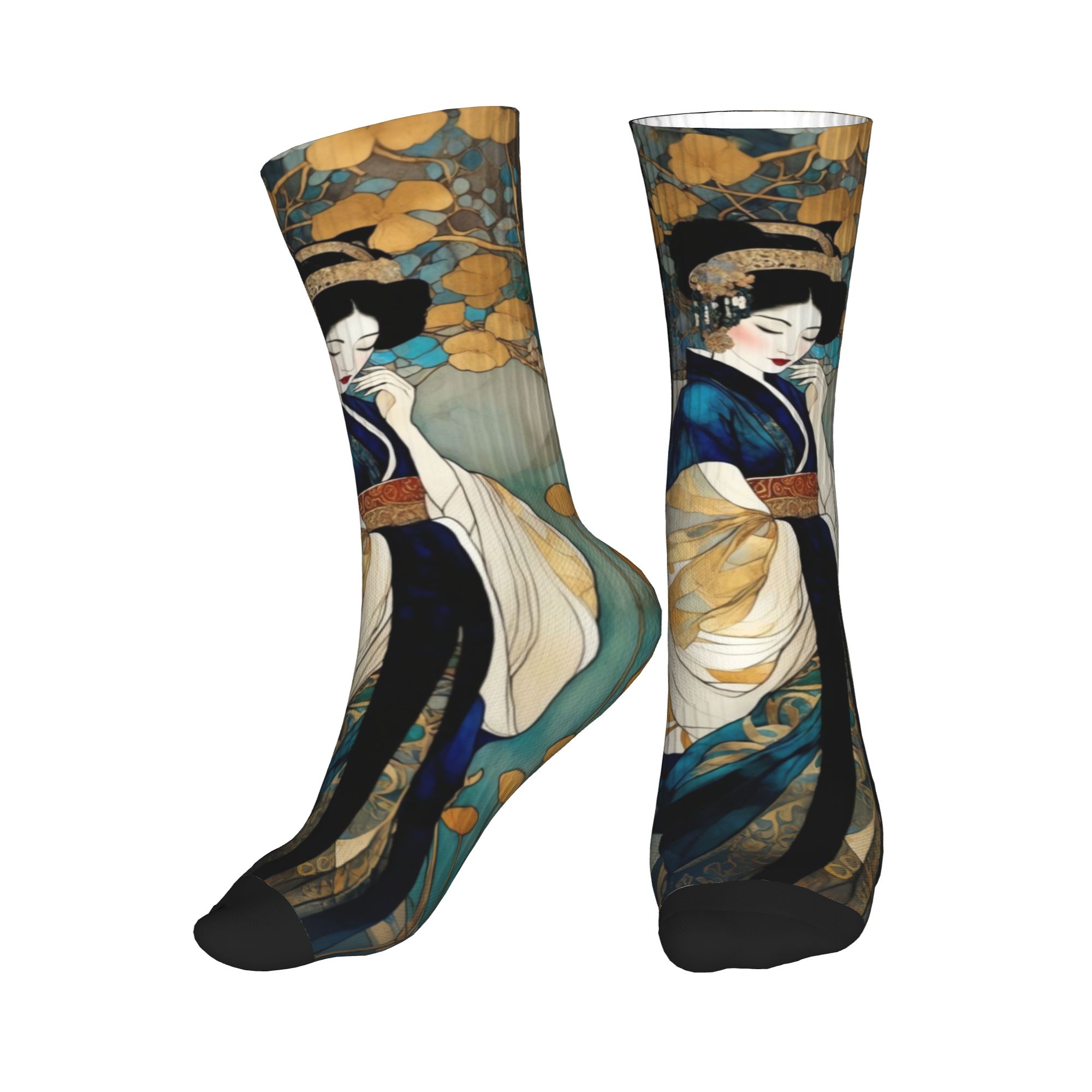 Women'S Fashion Kimono - Chaussettes de sport de luxe à