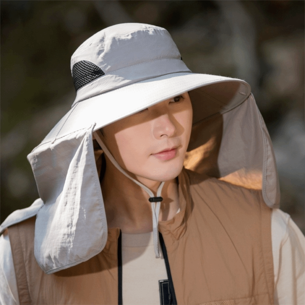 Women Fashion Hats - Chapeau de soleil tendance en tissu