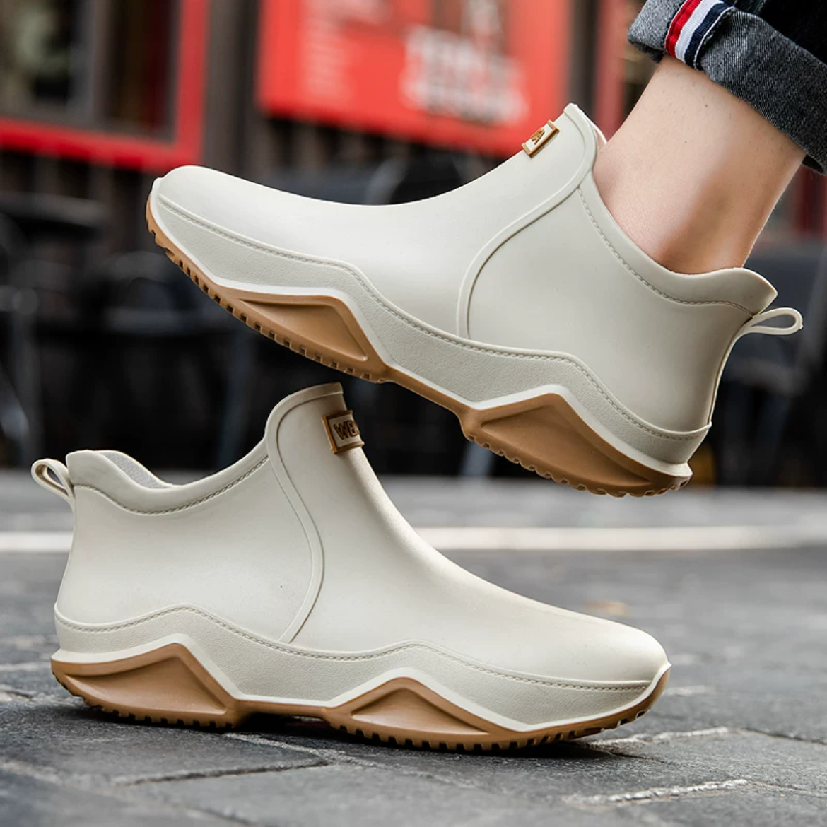 Women'S Fashion Rain Boots - Bottes de pluie à la mode