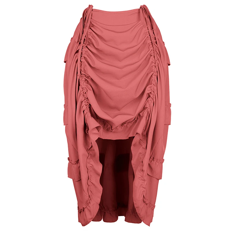 Pleated Skirt Women - Corset gothique steampunk avec jupes plissées