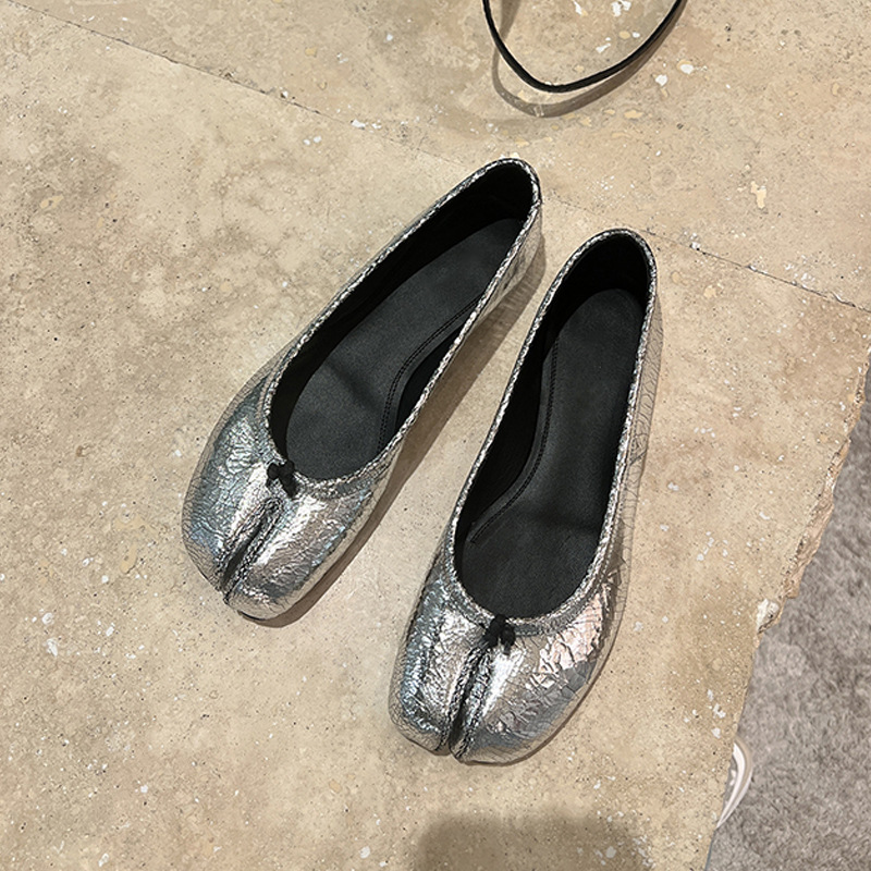 Women'S Fashion Walking Shoes - Chaussures plates Mary Jane vintage à
