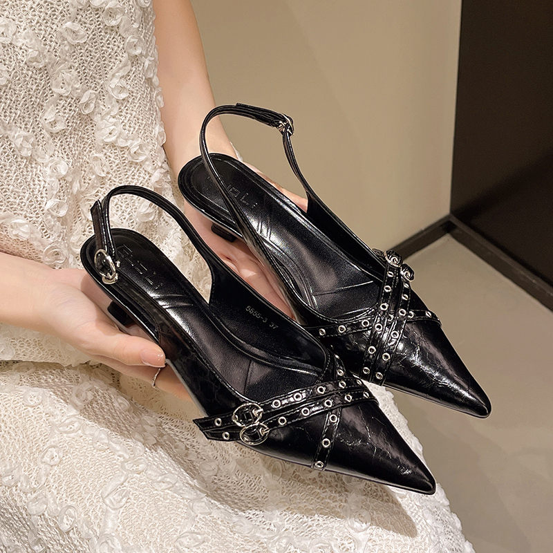 Women'S Fashion Trends 2025 - Sandales à bout pointu pour femmes,