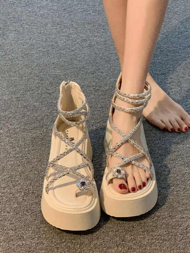 Women'S Fashion Petite - Sandales gladiateur pour femmes 2026 –
