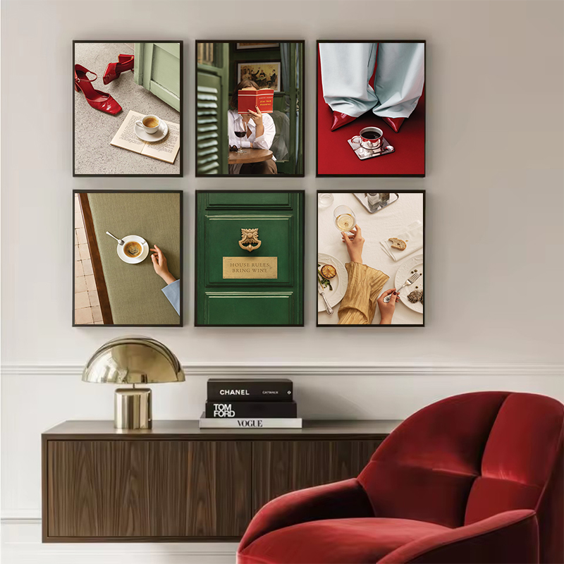 Women'S Fashion Magazine - Affiche de café de thé de