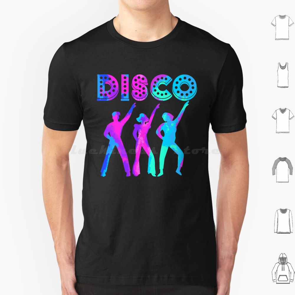 Women'S Fashion In The 70S - Disco 70's néon danse fête t-shirt