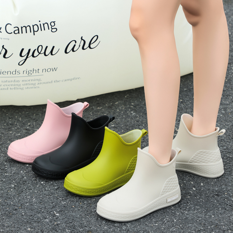 Women'S Fashion Rain Boots - Nouvelles bottes de pluie imperméables pour