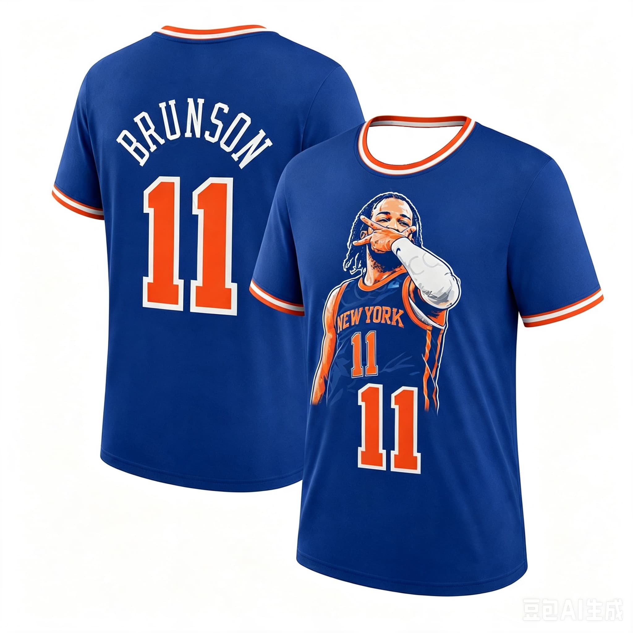 Women'S Fashion York - T-shirt de basket-ball New York Brunson
