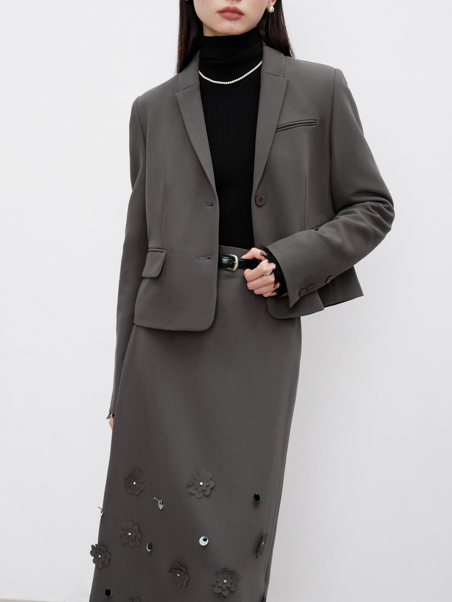 Women'S Fashion Petite - ZIQIAO-Robe courte imbibée pour femme, petite