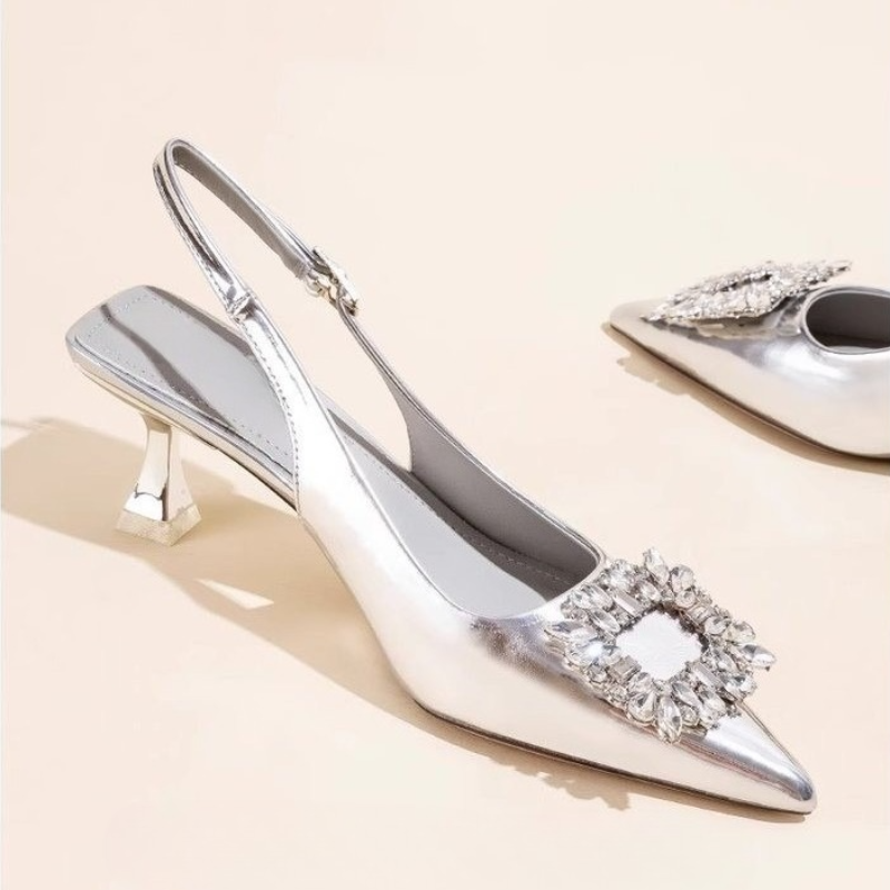 Women'S Fashion Q - Sandales d'été à bout pointu pour