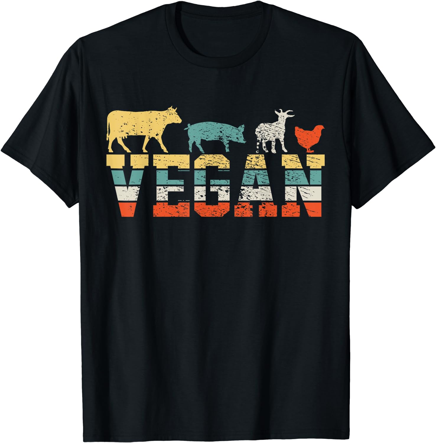 Women'S Fashion Magazine - Vegan Vintage T-Shirt été hommes T-shirts
