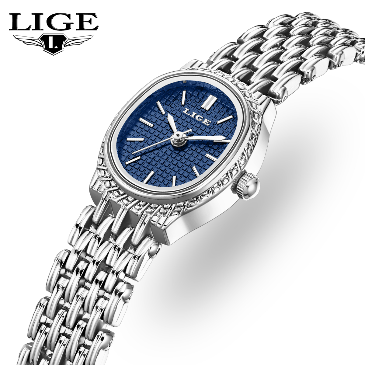 Women Fashion Simple - Montre femme LIGE, élégante, à quartz,