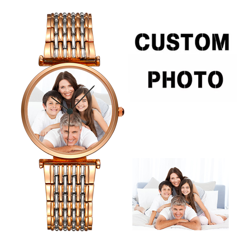 Women Fashion Logo - Montre pour femme, cadran personnalisé, image