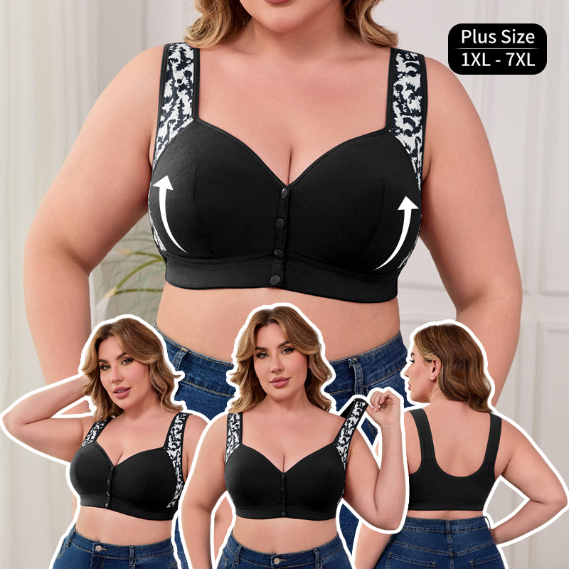 Women'S Fashion Gifts - Soutien-gorge à boucle avant grande taille