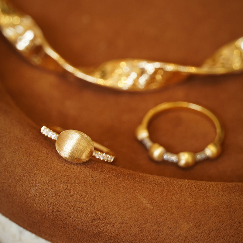 Aazuo – bijoux Vintage à la mo - Women'S Fashion Rings Gold avis et prix