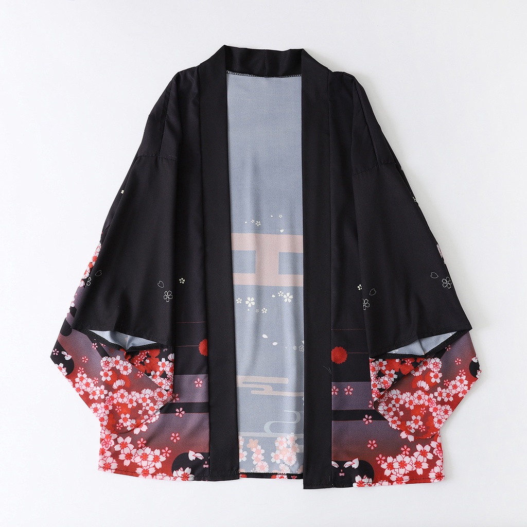 Mode renard imprimé été plage  - Women'S Fashion Kimono avis et prix