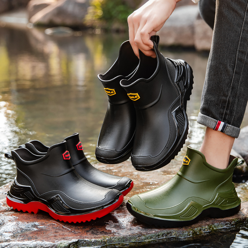 Bottes de pluie courtes à la m - Women'S Fashion Rain Boots avis et prix