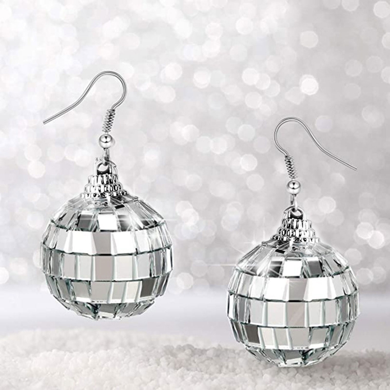 31BB Boucles d'oreilles boule  - Women'S Fashion In The 70S avis et prix