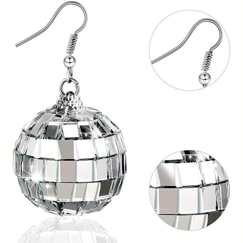 31BB Boucles d'oreilles boule  - Women'S Fashion In The 70S avis et prix