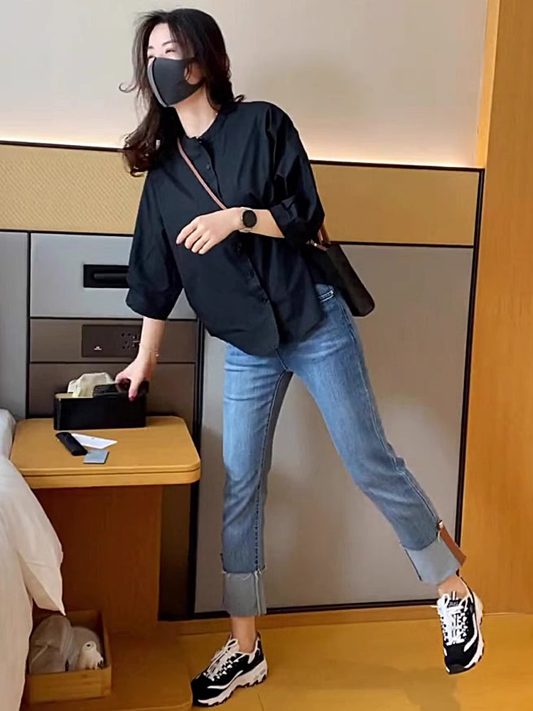 Chemise blanche élégante pour  - Women'S Fashion Petite avis et prix