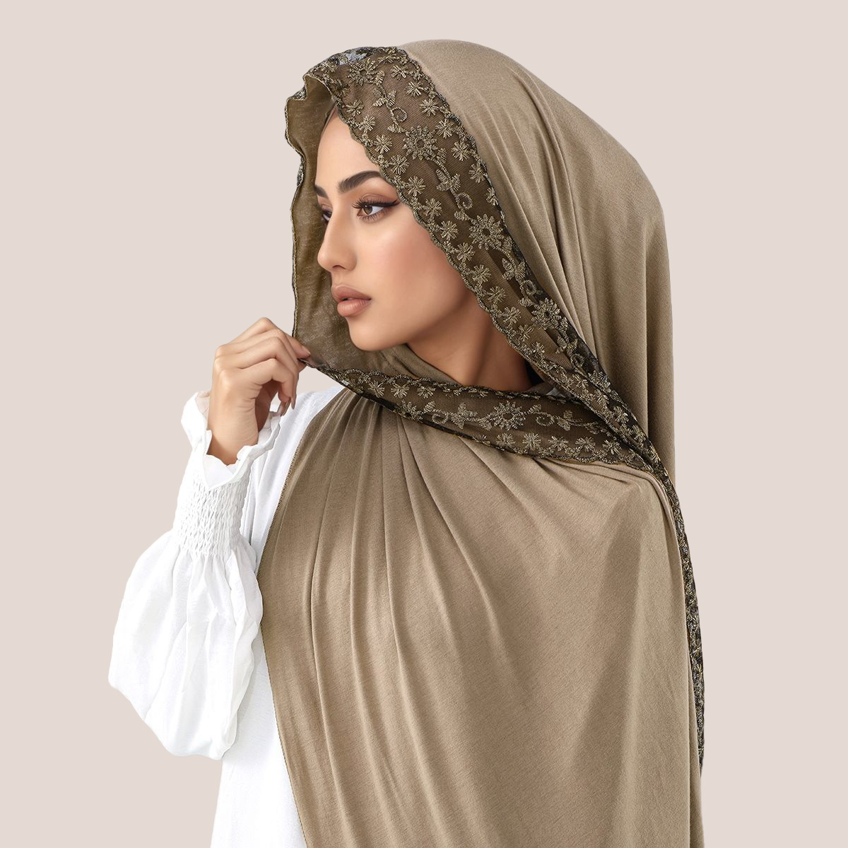 Dentelle broderie coton Jersey - Women'S Fashion Jersey avis et prix