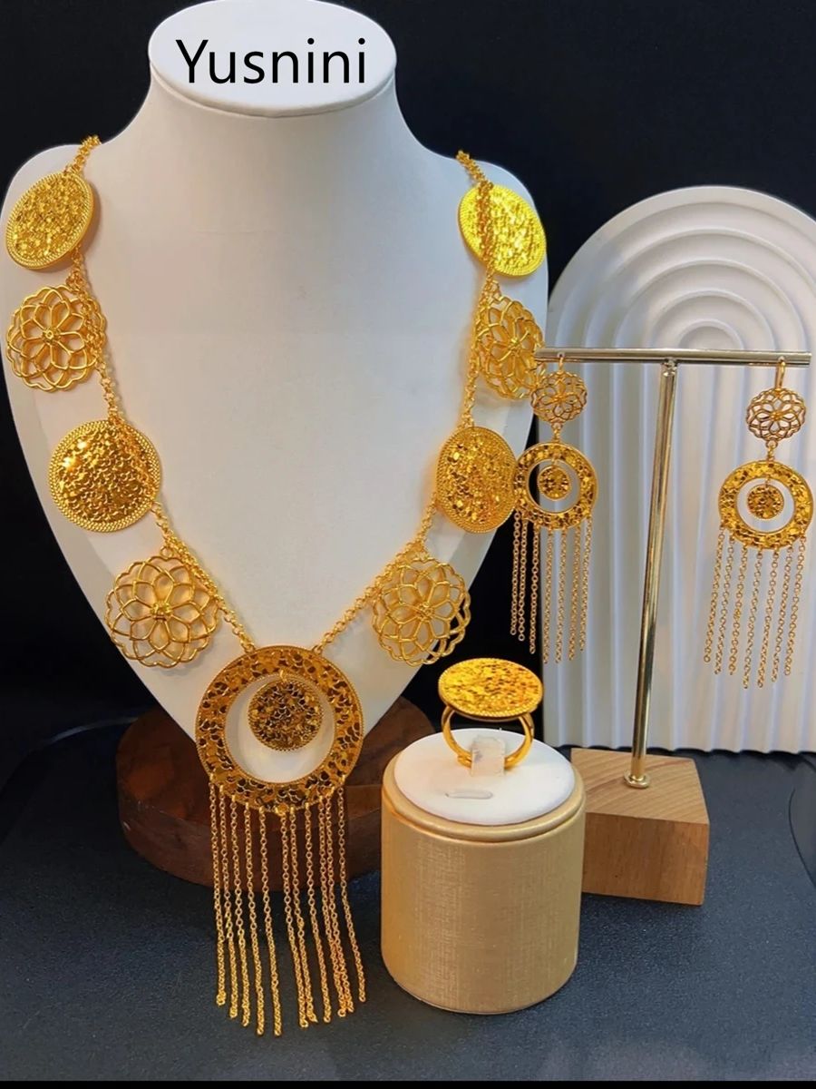 Nouvel ensemble de bijoux de m - Women'S Fashion Rings Gold avis et prix