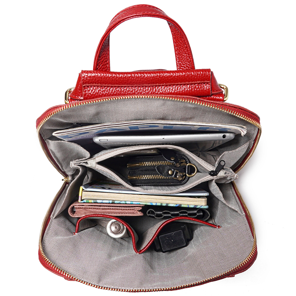 Zency Sac à dos 100% cuir véri - Women'S Fashion Magazine avis et prix
