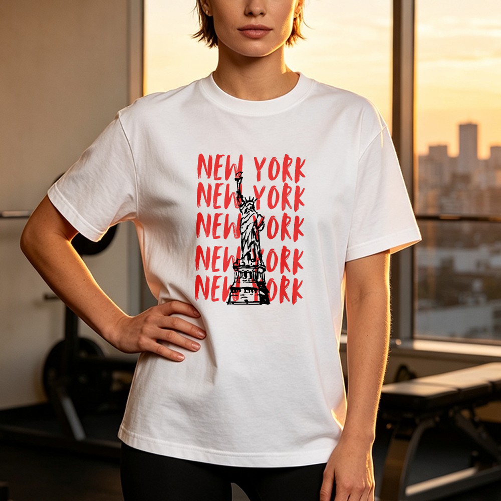 T-shirt graphique manuscrit Ne - Women'S Fashion York avis et prix