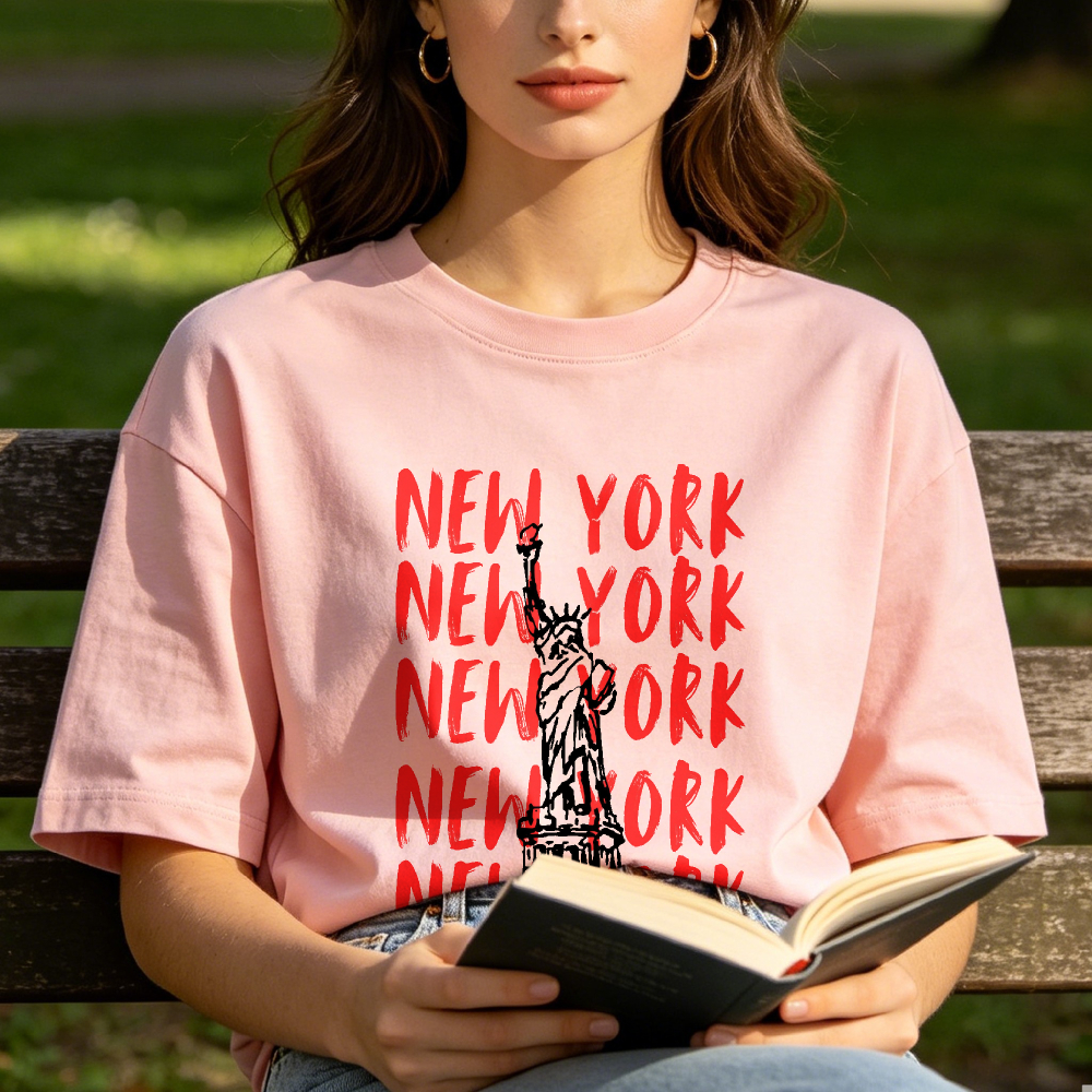 T-shirt graphique manuscrit Ne - Women'S Fashion York avis et prix