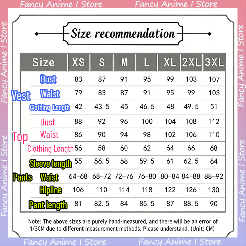 Costume de cosplay Akaza Anime - Women Fashion Vest avis et prix