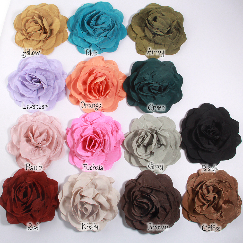 Broche fleur rose multicouche  - Women'S Fashion Magazine avis et prix