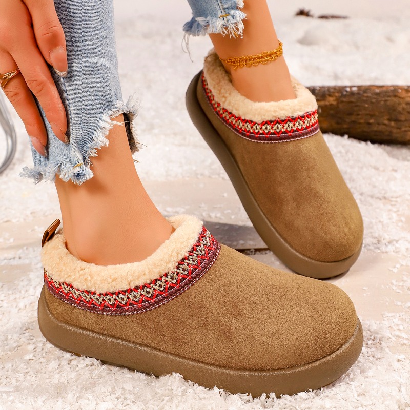 Nouvelles pantoufles en peluch - Women Fashion Online avis et prix