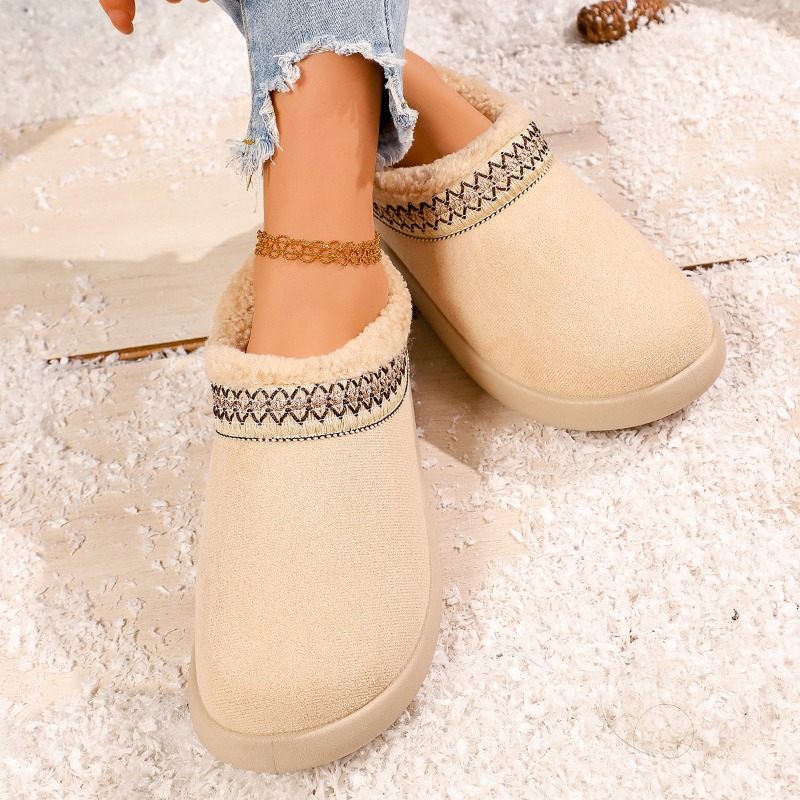 Nouvelles pantoufles en peluch - Women Fashion Online avis et prix