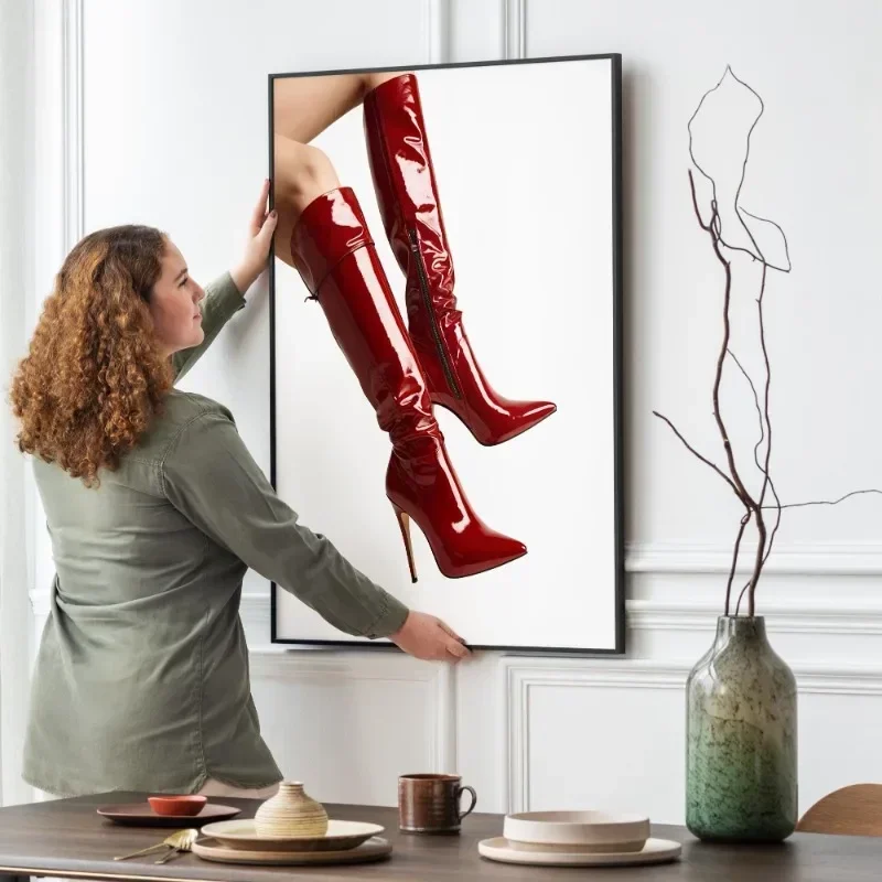 Affiche Femme Sexy aux Bottes  - Women'S Fashion Magazine avis et prix