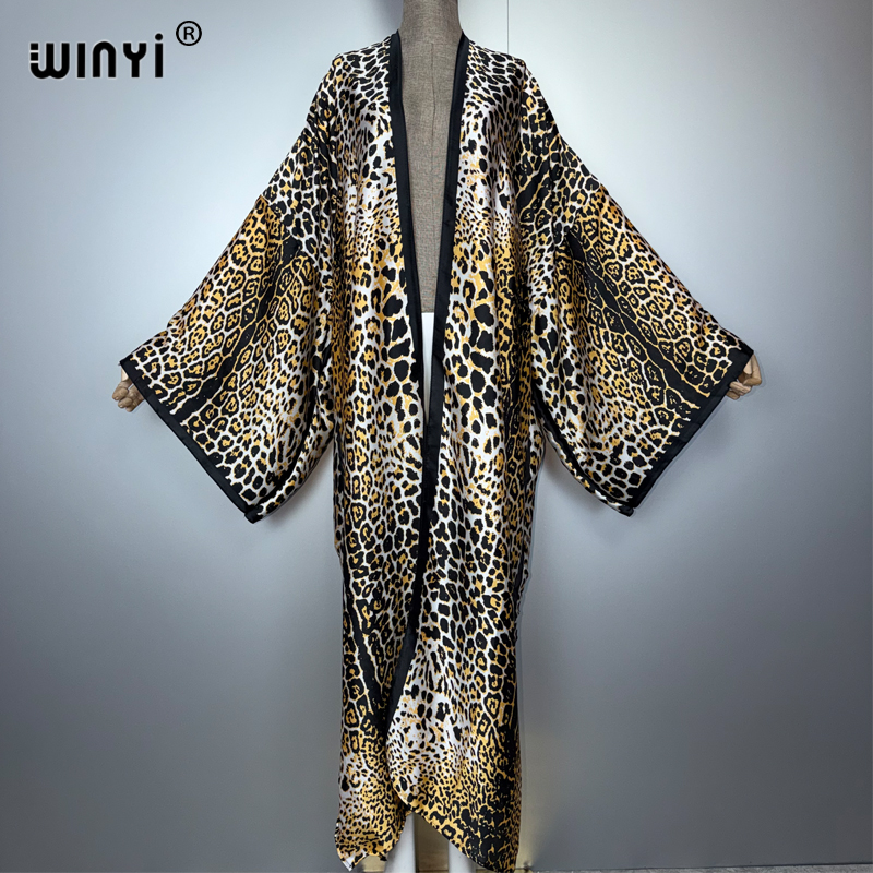 WINYI imprimé léopard kimono C - Women'S Fashion Kimono avis et prix
