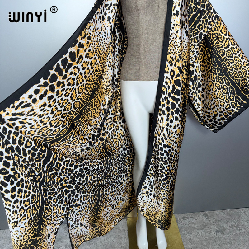 WINYI imprimé léopard kimono C - Women'S Fashion Kimono avis et prix