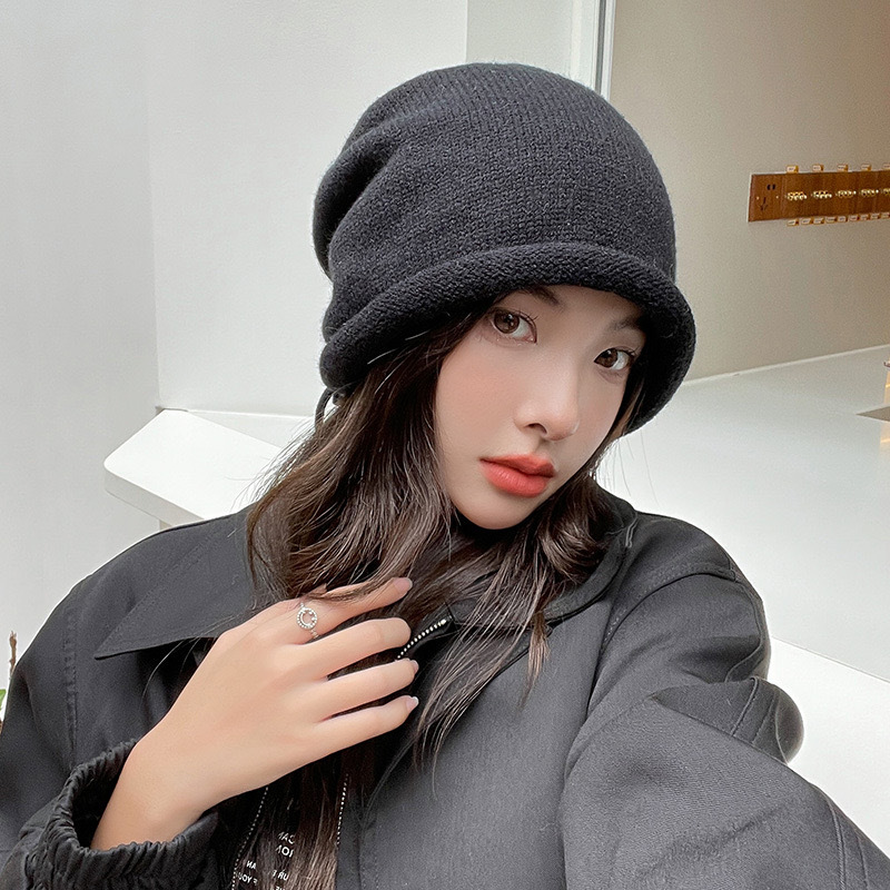 Bonnet tricoté capuche femme h - Women Fashion Hats avis et prix