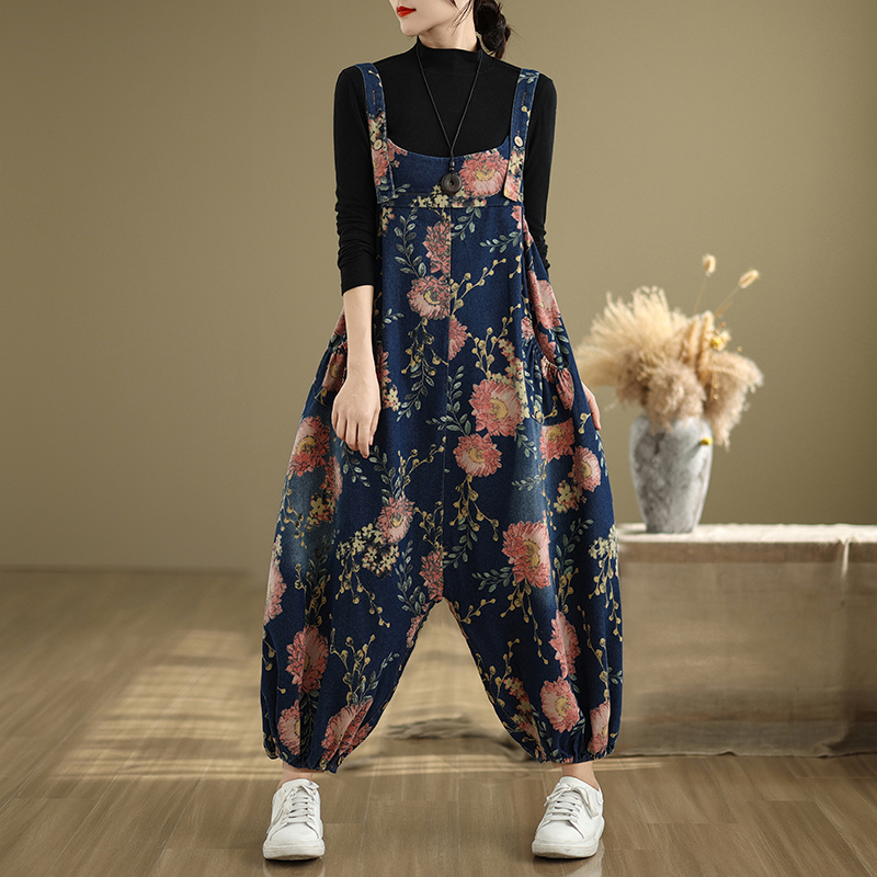 Salopette en jean décontractée - Women'S Fashion Overalls avis et prix