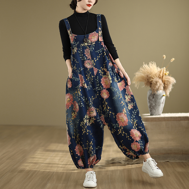 Salopette en jean décontractée - Women'S Fashion Overalls avis et prix
