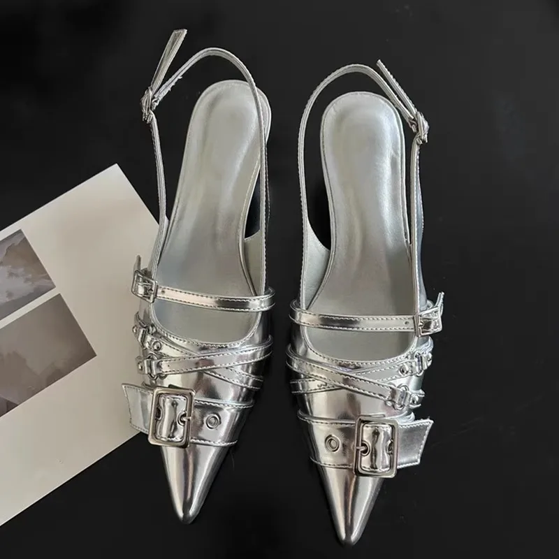 Mules à talons hauts à bout po - Women'S Fashion Q avis et prix