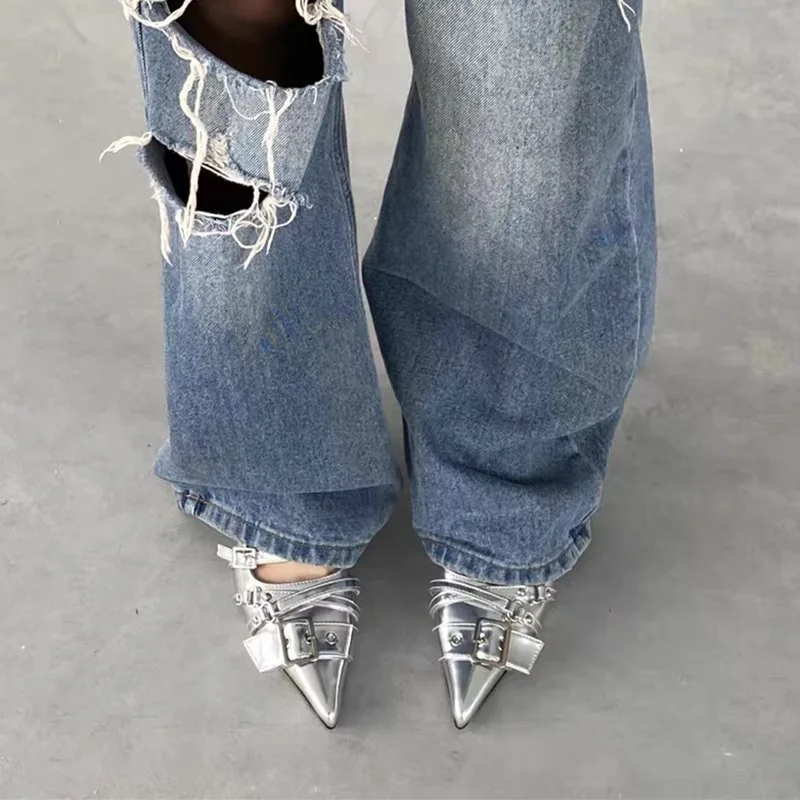 Mules à talons hauts à bout po - Women'S Fashion Q avis et prix