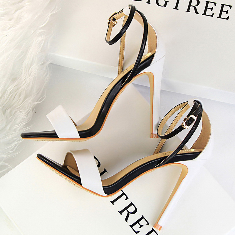 Femmes noir-blanc concis en cu - Women'S Fashion Q avis et prix