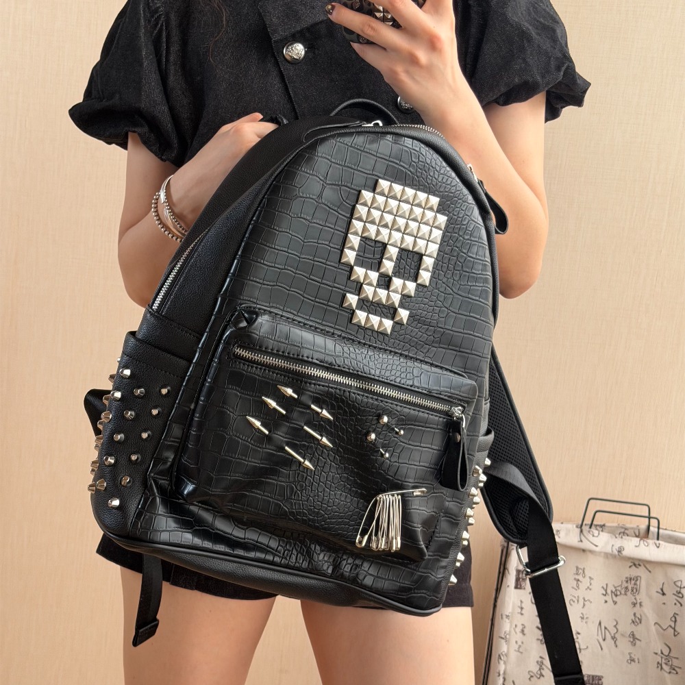 Sac à dos original noir à moti - Women And Men Fashion avis et prix