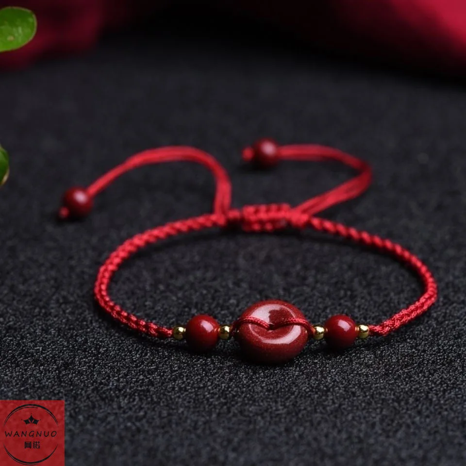 Bracelet en perles de cinabre  - Women Fashion Jewellery avis et prix