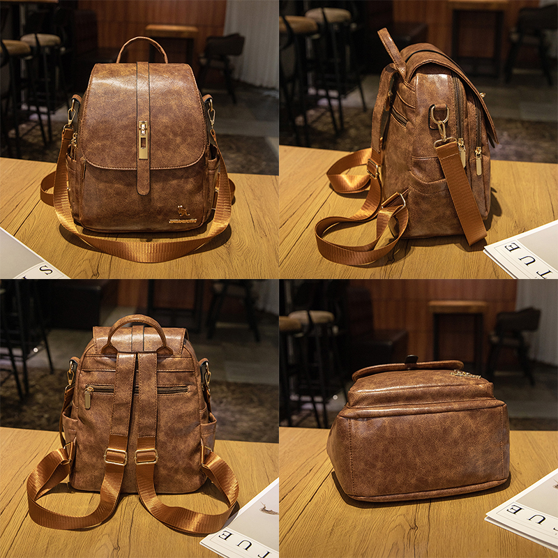 Sac à dos de voyage vintage en - Women Fashion Online avis et prix