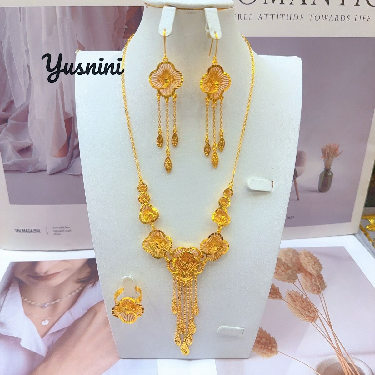 Collier, boucles d'oreilles et - Women'S Fashion Rings Gold avis et prix