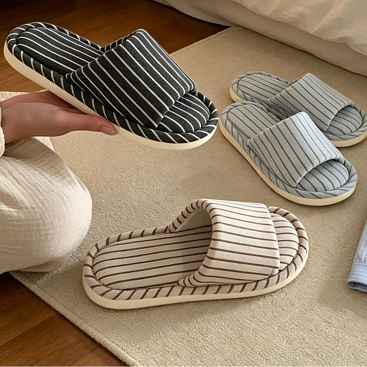 Chaussons d'intérieur en fourr - Women'S Fashion Walking Shoes avis et prix